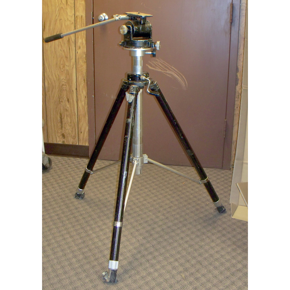 Quick Set Tripod Adjustable Elevator Stand Swivel Balance Head Model 4
