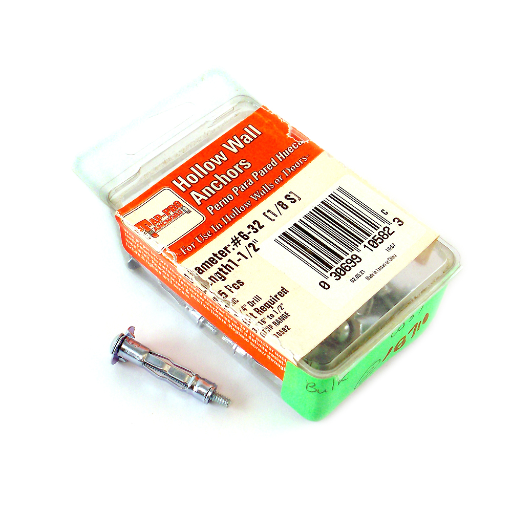 Crown Bolt TapPro Anchors Hollow Wall Anchors New In Package eBay