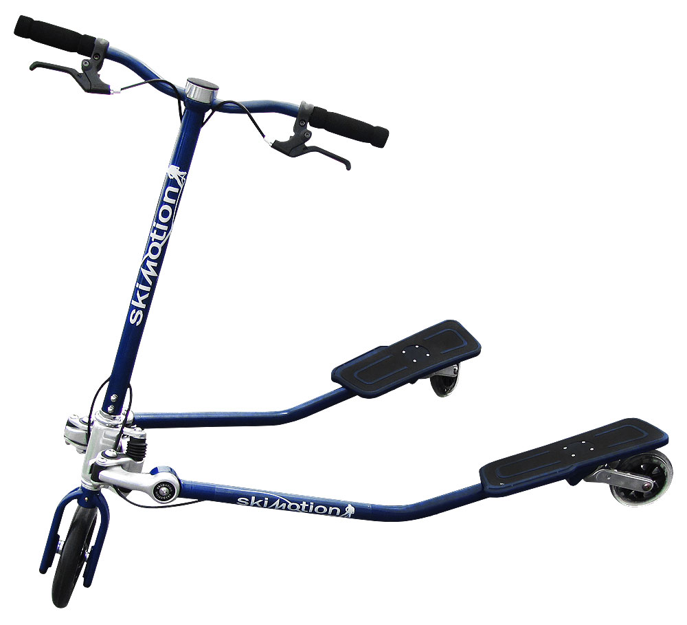 SkiMotion Fitness 3Wheel Fitness Scooter Blue eBay