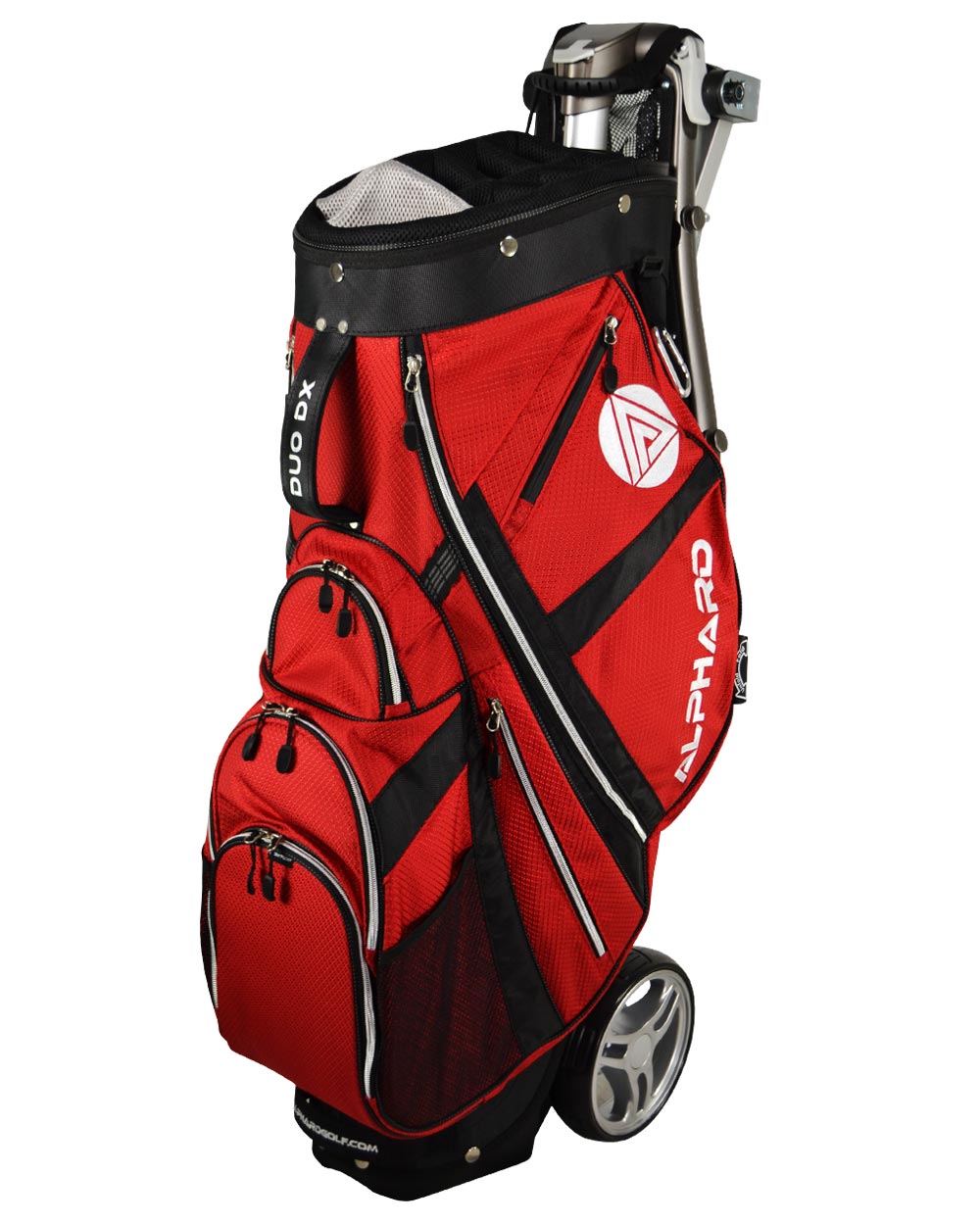New Alphard Duo DX Push Cart & Golf Bag Red 849650000028 eBay