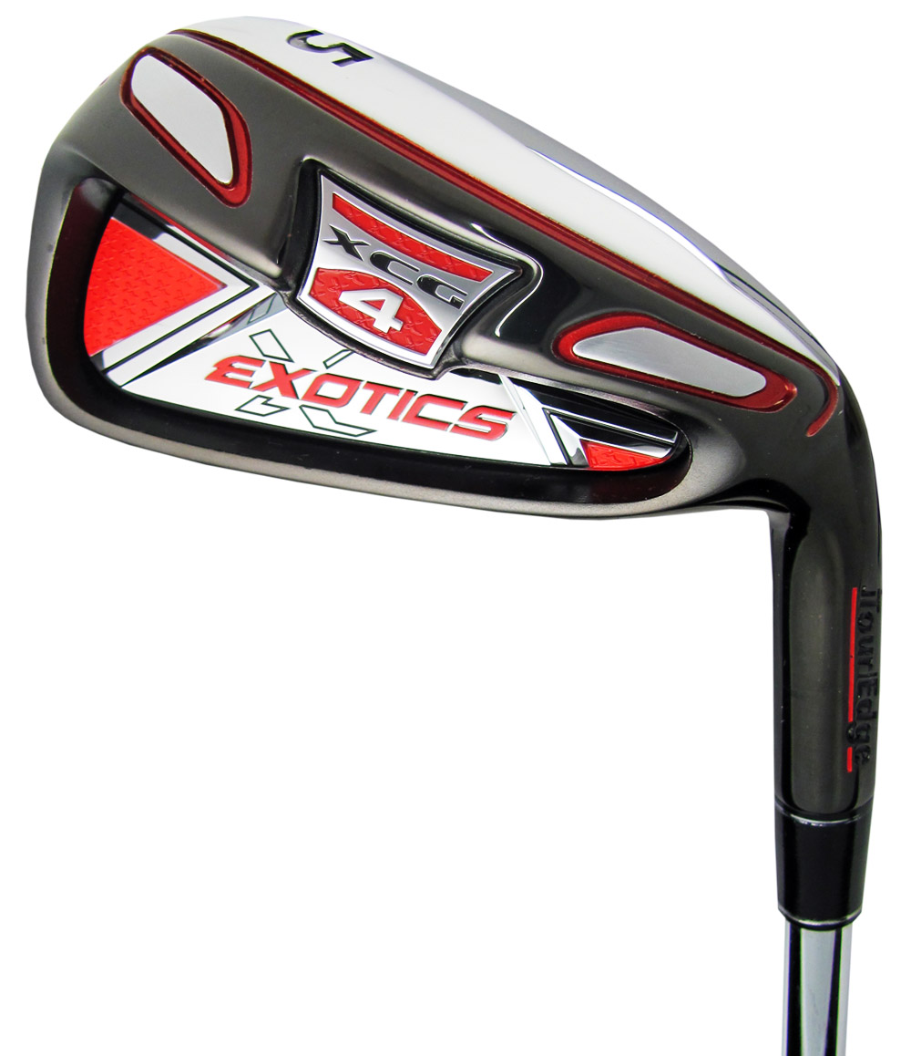 Tour Edge Golf Exotics XCG4 4PW Irons Steel