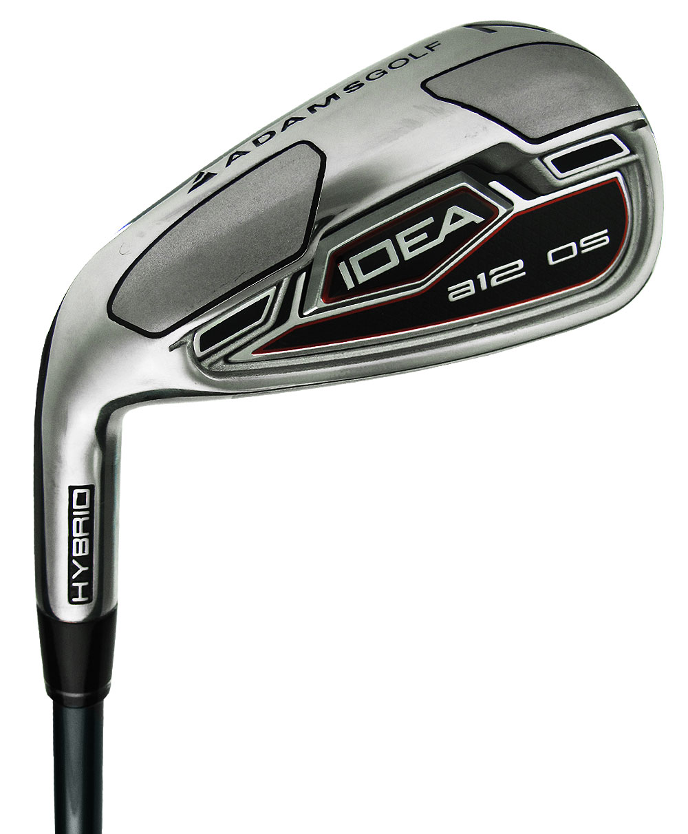 New Adams Golf LH A12 OS Hybrid Irons Graphite Regular Flex (Left