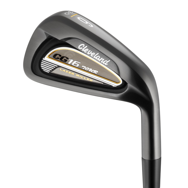 PreOwned Cleveland Golf CG16 Tour Black Pearl Irons Steel *Value