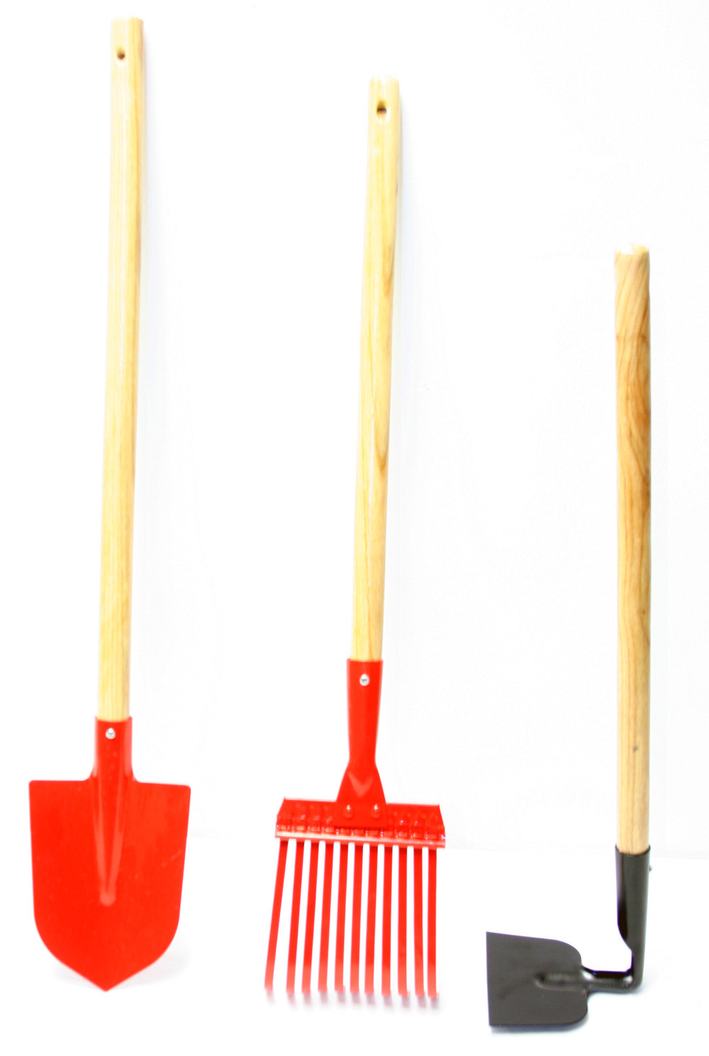 New Kid Size 3pc Mini Garden Tool Set Rake, Shovel, Hoe eBay
