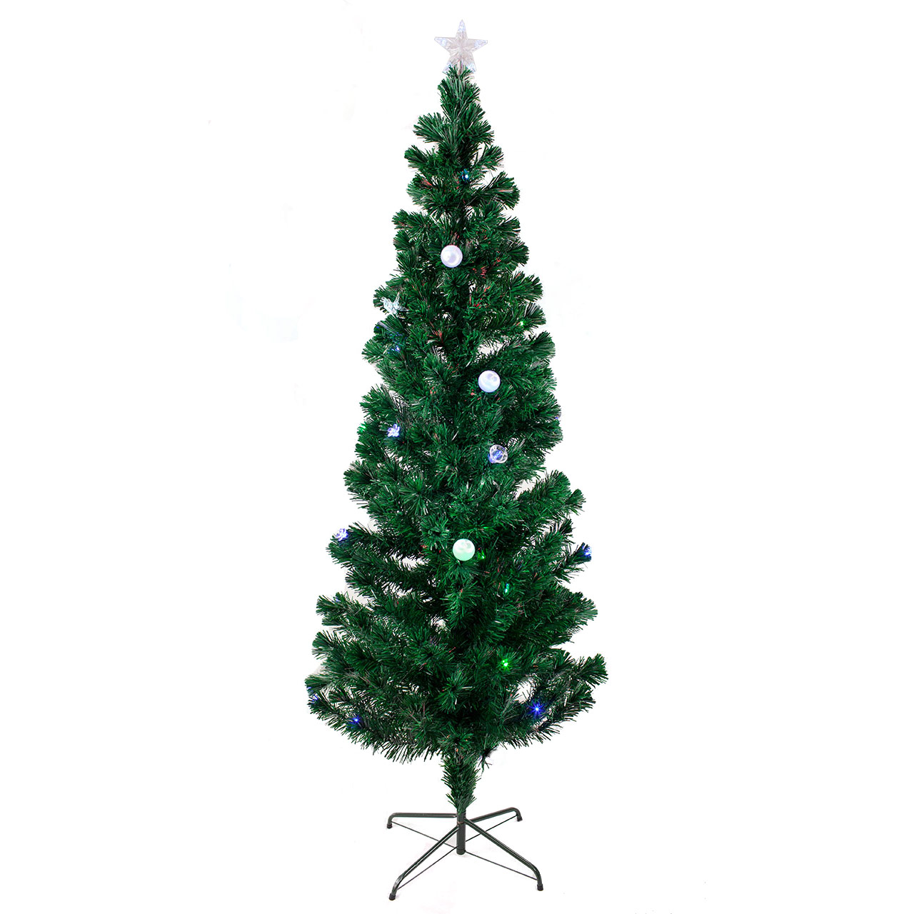 7 ft pre lit multi color led fiber optic christmas tree 7 ft pre lit multi color led fiber optic christmas tree