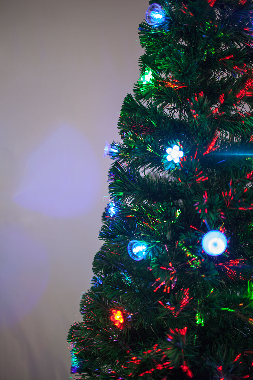 6 5 ft pre lit multi color led fiber optic christmas tree 6 5 ft pre lit multi color led fiber optic christmas tree