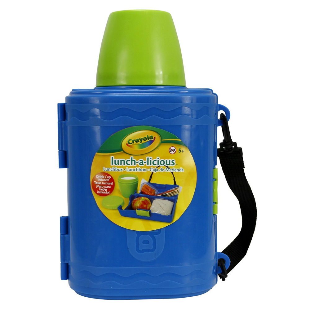 Crayola® LunchaLicious Lunch Box and Drink Cup Combo with Carrying