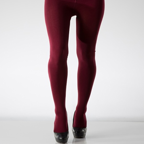 Ladies Fleece Lined Footed Tights