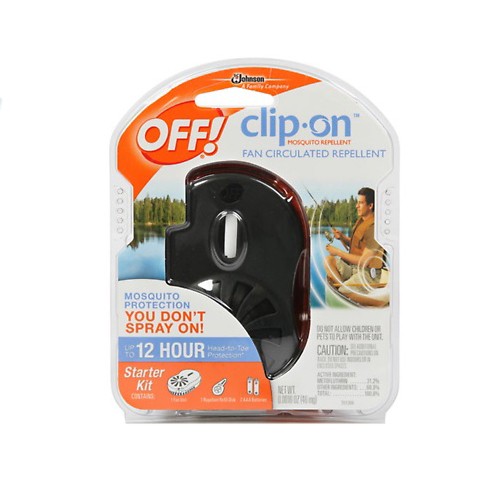 OFF! Clipon Mosquito Fan Circulating Repellent Kit eBay