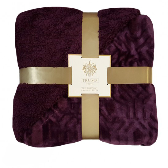 Northpoint™ Home Collection Velvet Berber Throw Blanket