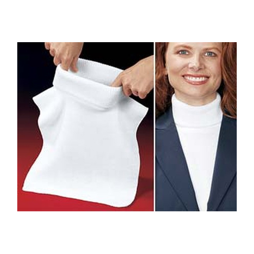 2 Pack White Neck & Chest Dickie Keep Your Chest & Neck Warm!