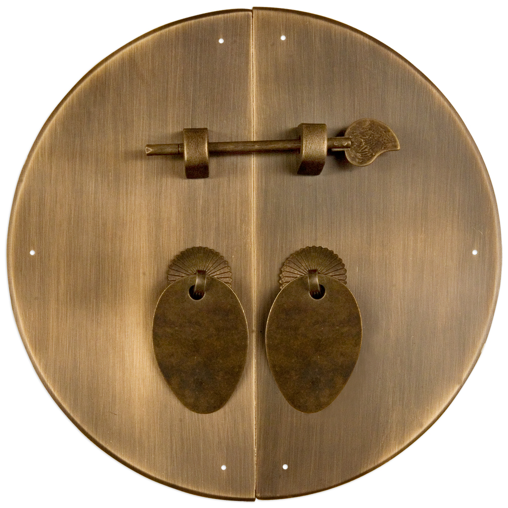 CBH Chinese Brass Hardware Face Plate 8.6''