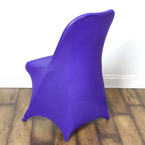100 PCS Stretchy Spandex Fitted Folding Chair Cover Dinning Slipcover For Party