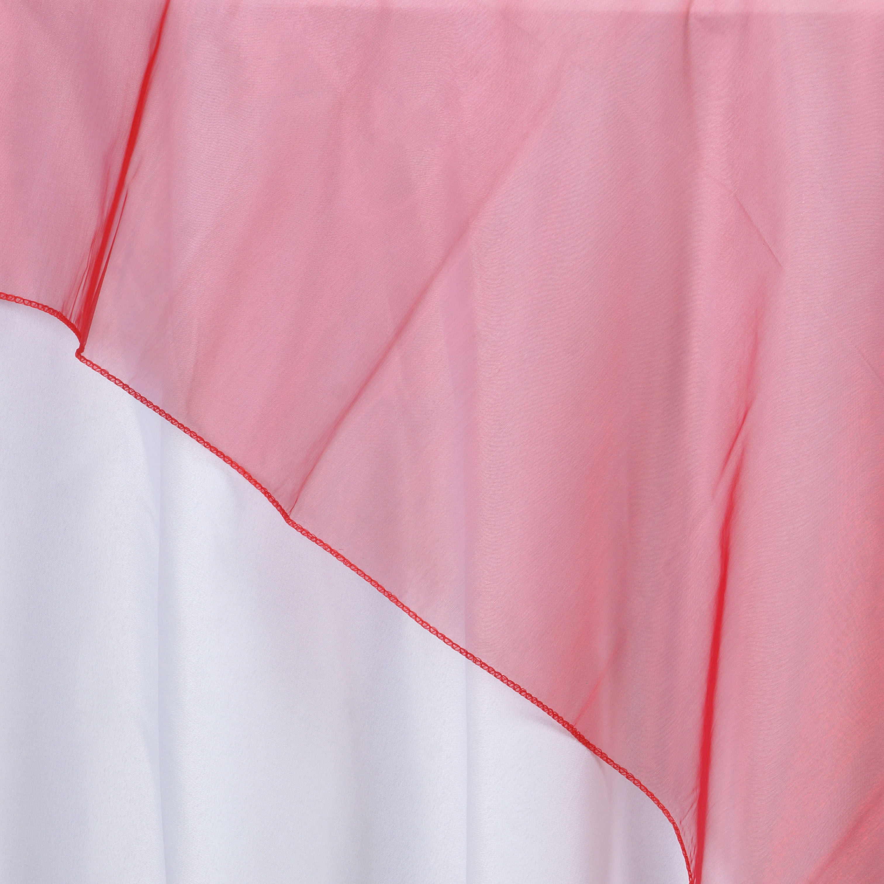 10 pc 72x72" Sheer Organza Table Overlays Wedding Party Decorations