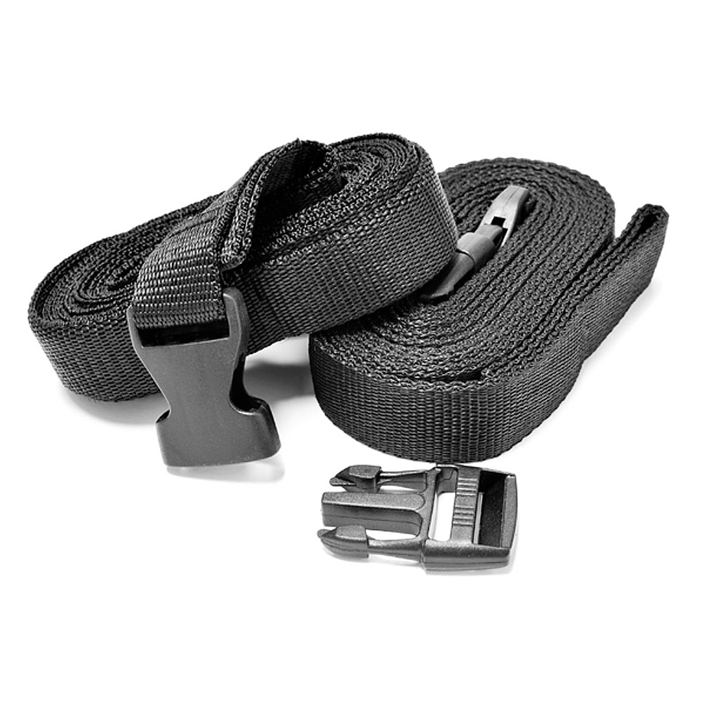 2 PACK TIE DOWN STRAPS CARGO LUGGAGE NYLON BAG BELT QUICK RELEASE