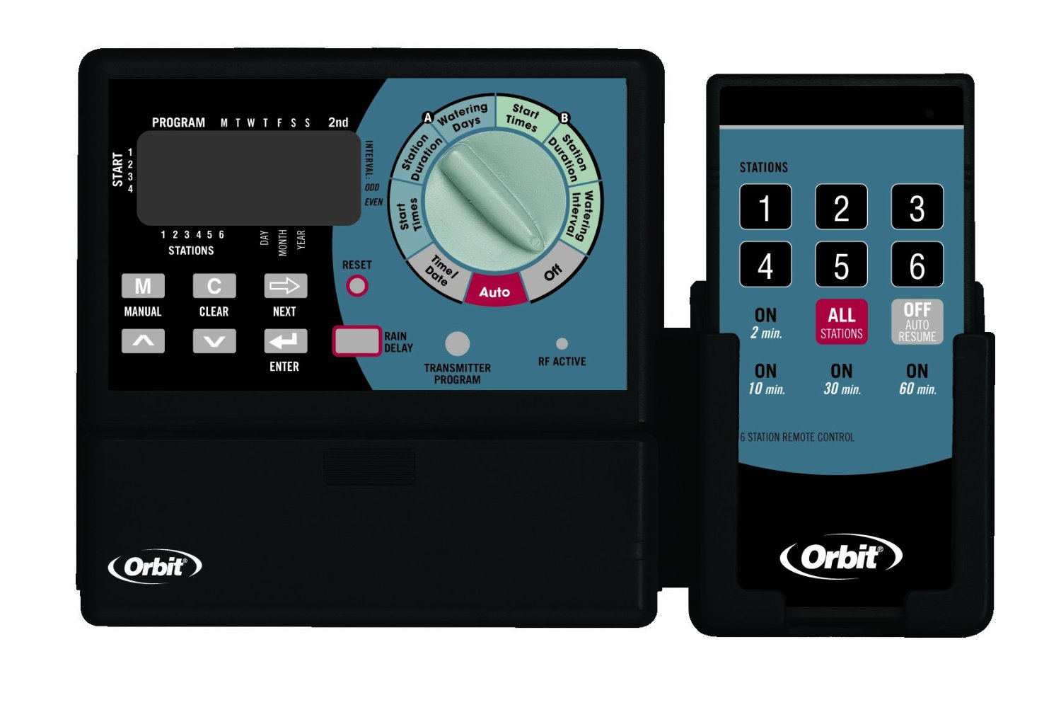 Orbit Sprinkler Timer with Remote Control Super6 Irrigation