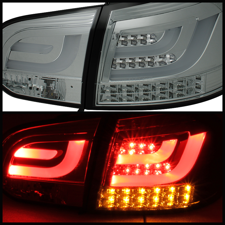 Smoked 1014 VW Mk6 Golf Gti PhilipsLed Perform Tail Brake Lights w