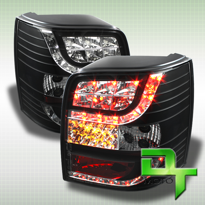 Black 9700 VW Passat Wagon 5 Door [PhilipsLed] Tail Lights w/ Tube