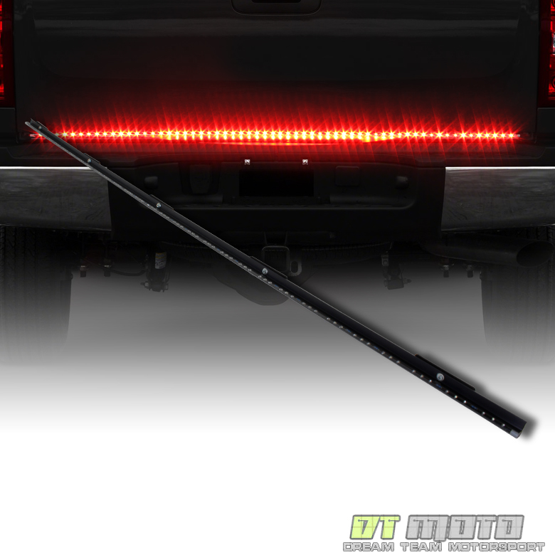 Truck tailgate tail light bar led 60 reverse stop brake running turn