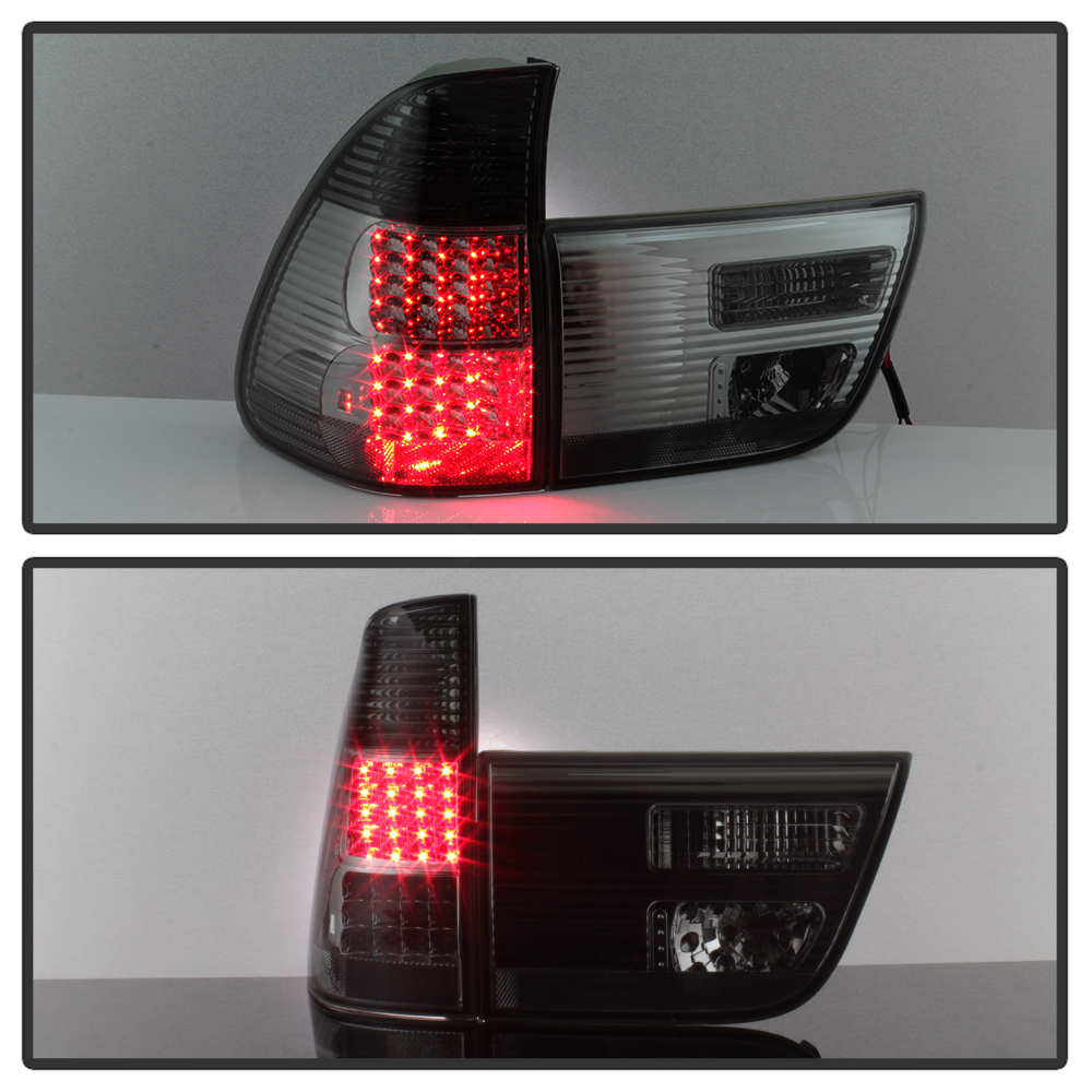 Smoked 20002006 BMW E53 X5 LED Rear Euro Tail Lights Lamps Left+Right