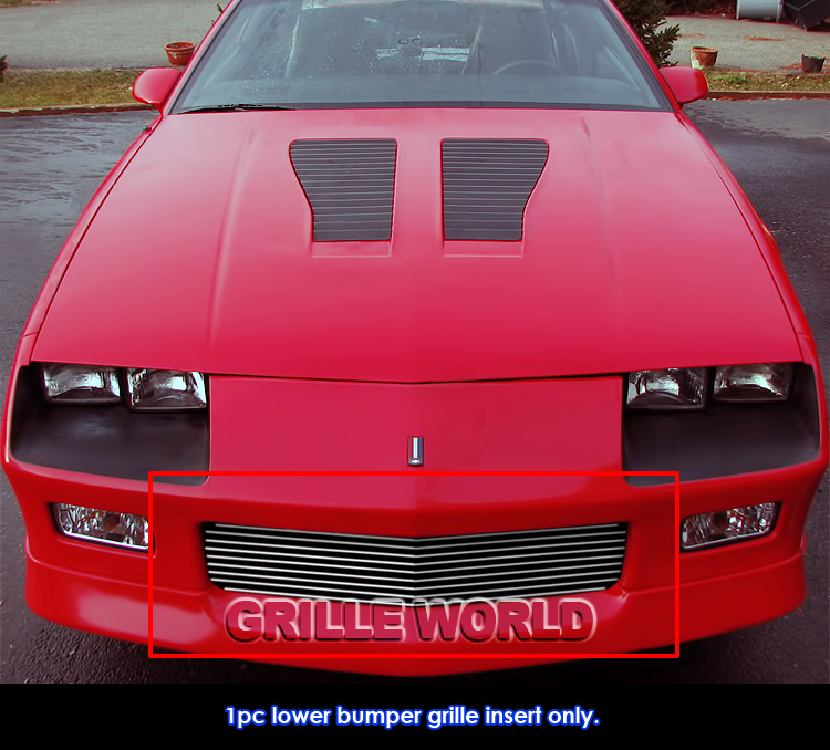 For 19821987 Chevy Camaro Z28 Billet Grille Grill Insert eBay