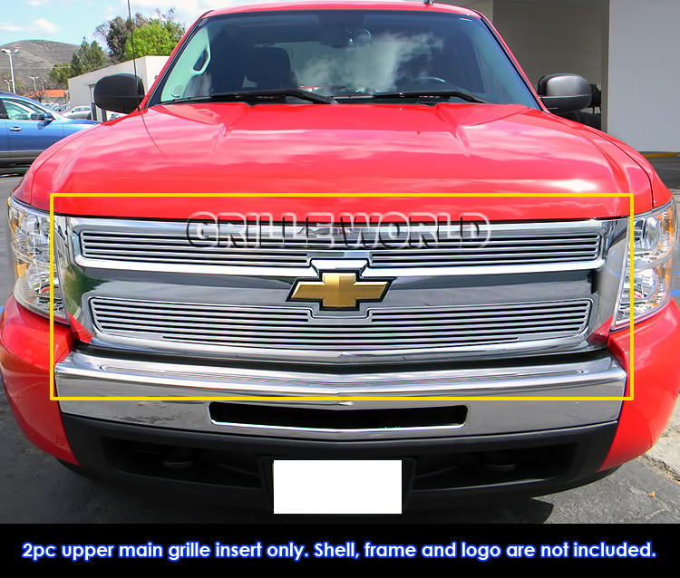 For 0711 2011 Chevy Silverado 1500 Perimeter Billet Grille eBay