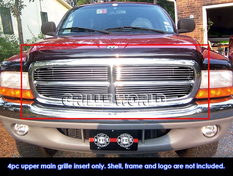 For 9704 Dodge Dakota 9703 Durango Billet Grille Insert S
