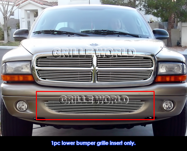 Fits 19972004 Dodge Dakota /19982003 Durango Bumper Billet Grille