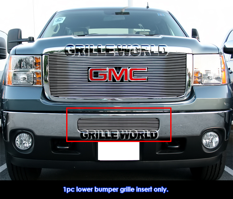 For 20112014 GMC Sierra 2500HD/3500HD Bumper Billet Grille Grill Insert