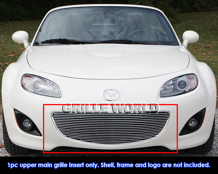 For 20092012 Mazda MX5 Miata Billet Grille Grill Insert