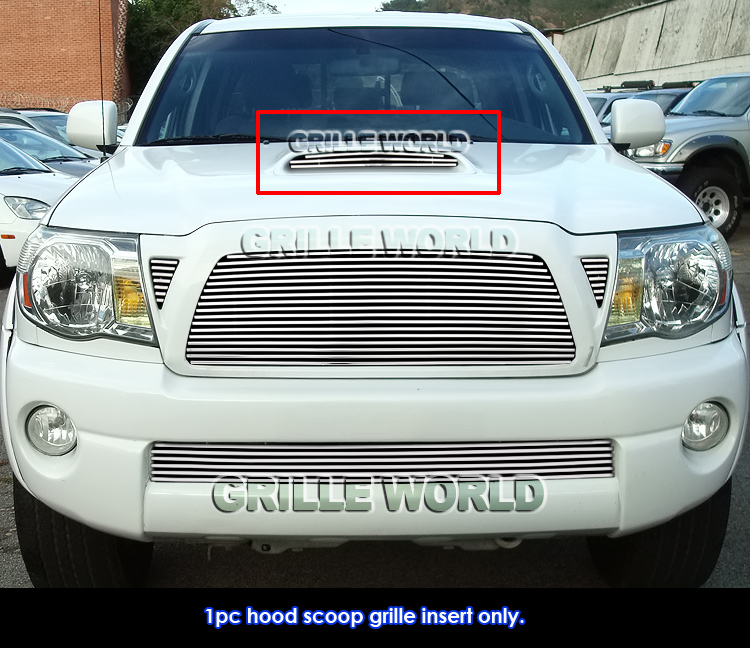 Fits 20052011 Toyota TRD Sport Hood Scoop Billet Grille Insert