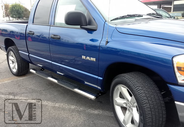 5" Stainless Steel Nerf Bars Bar For 0915 Dodge Ram 1500/2500/3500