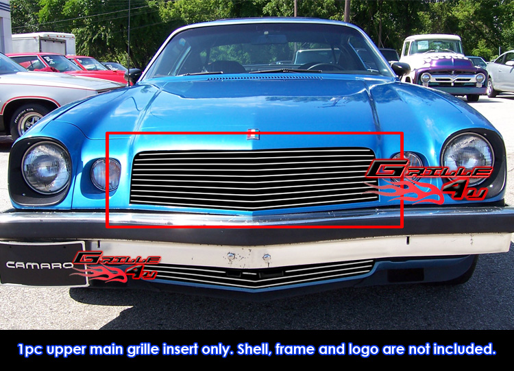 *New* Fit Chevy Camaro Upper Billet Grille Grill Inserts 19741977 eBay