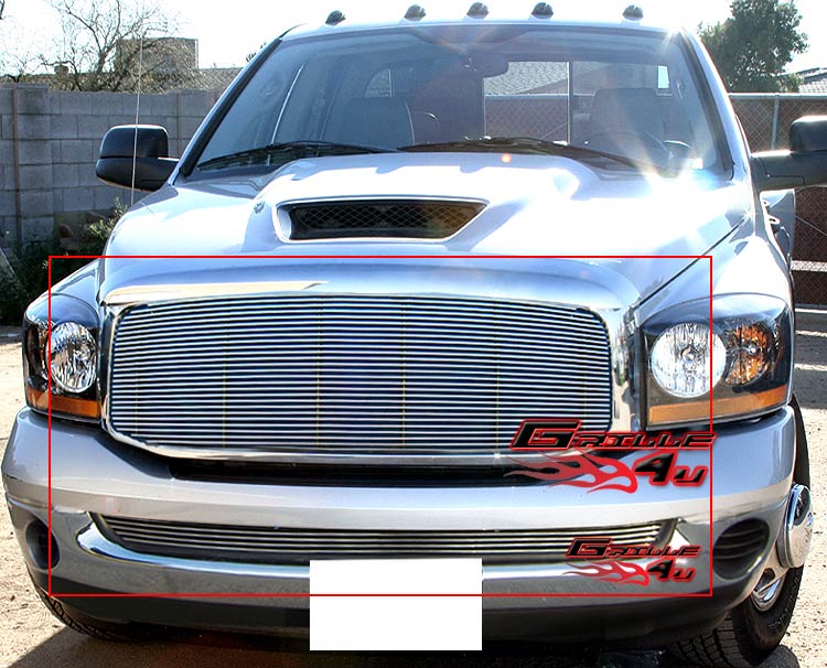 For 0608 Dodge Ram Pickup Billet Grille Combo Insert eBay