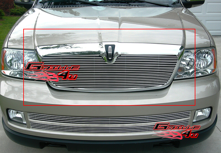 For 20032006 Lincoln Navigator Stainless Steel Billet Grille Grill eBay
