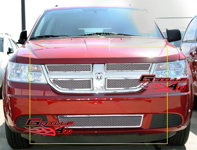Fits 0910 Dodge Journey SE/SXT/R/T Mesh Grille Combo eBay