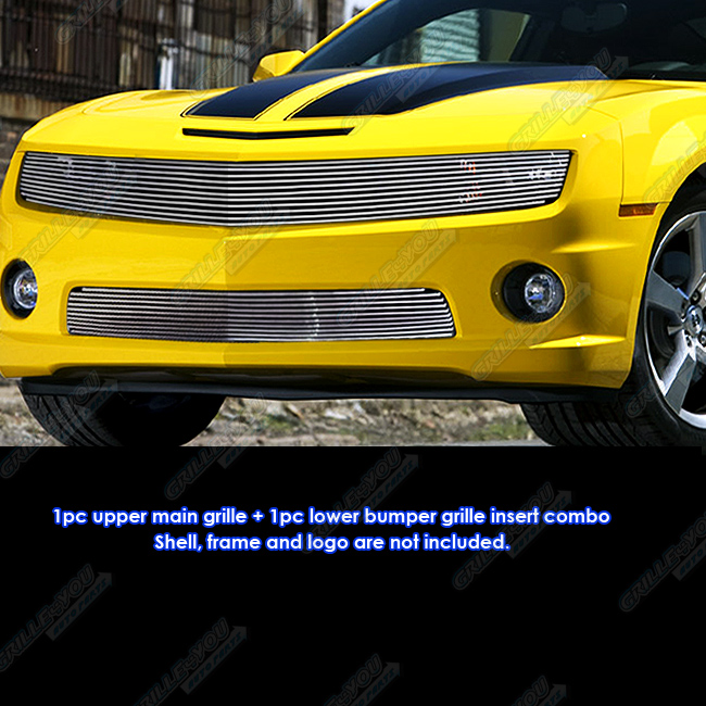 Fits 20102013 Chevy Camaro Phantom Style Billet Grille Grill Insert