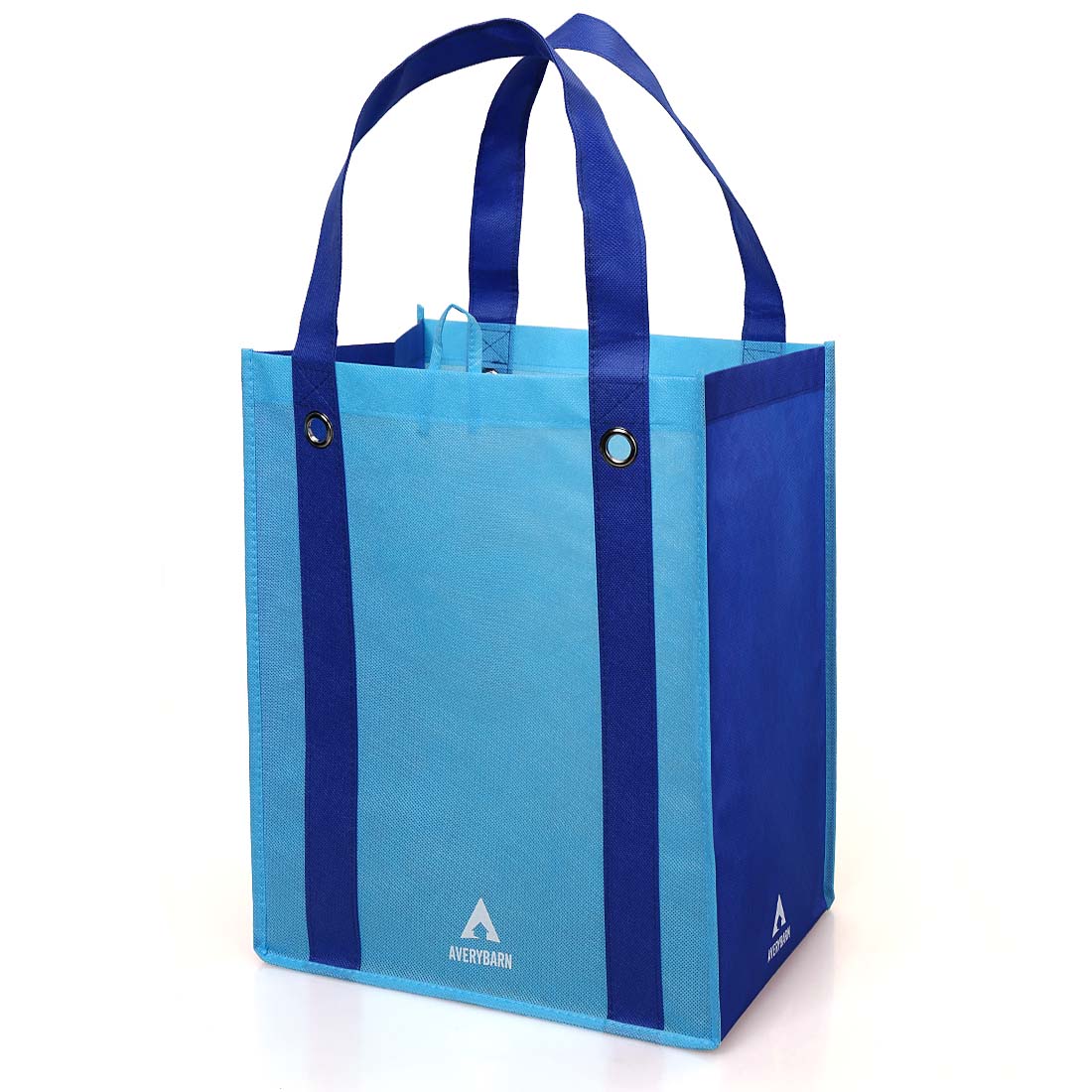 Avery Barn 10pc Grommet Reinforced Reusable Grocery Shopping & Produce