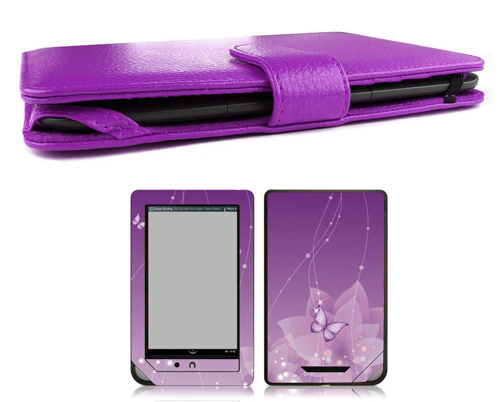 Bundle Monster Nook Color Nook Tablet Cover Case, Skin, Screen Guard