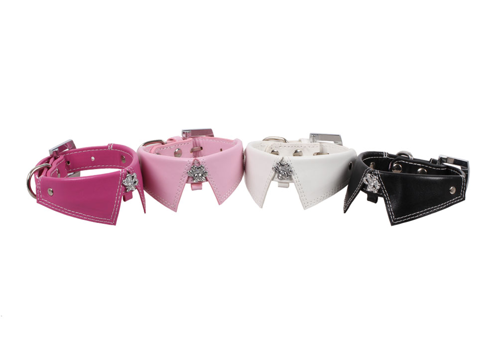 Bundle-Monster-Rhinestone-Charm-Adjustable-Small-Dog-Collared-Design-Collar