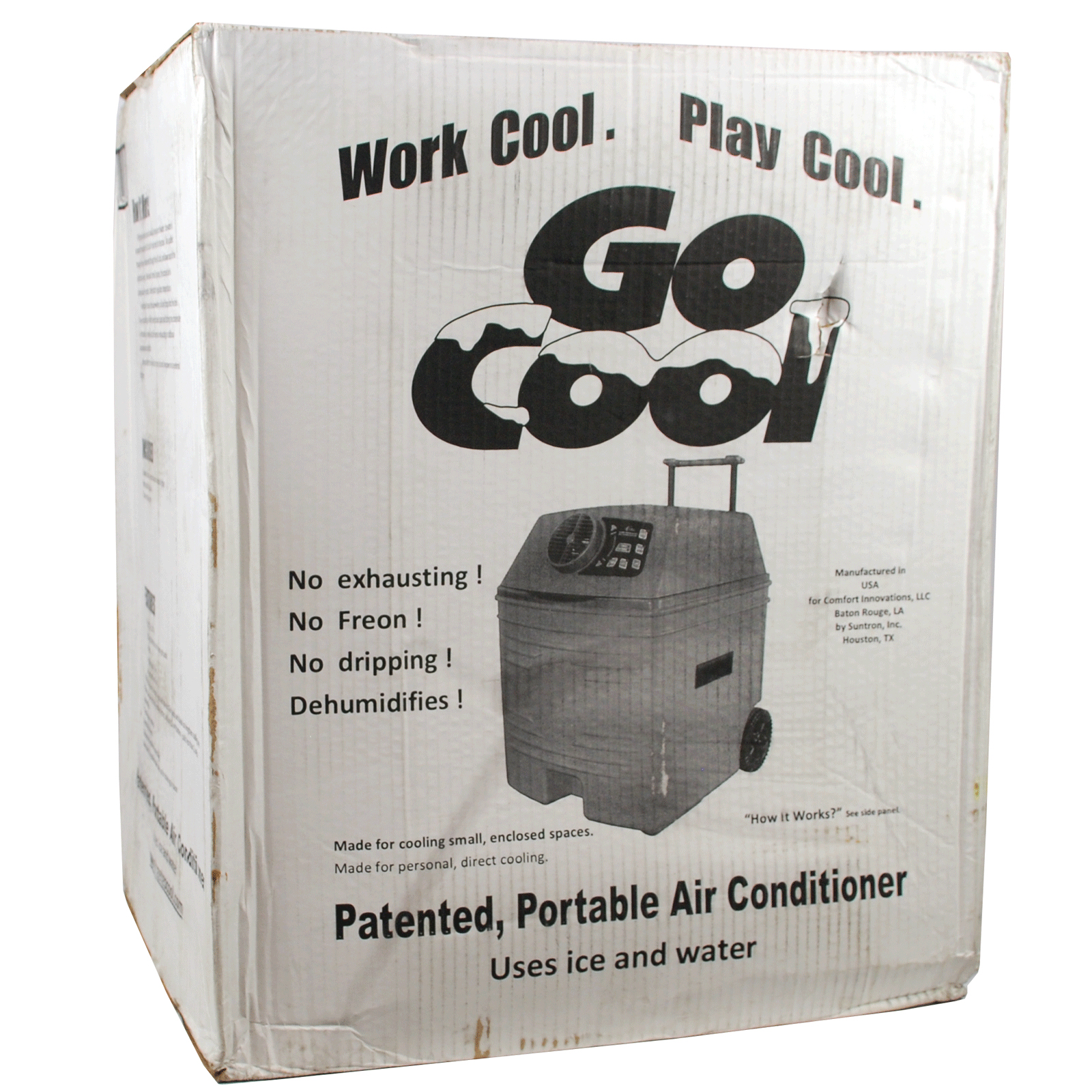 Go Cool 12V Portable Semi Truck Cab Air Conditioner For Camping Tent RV