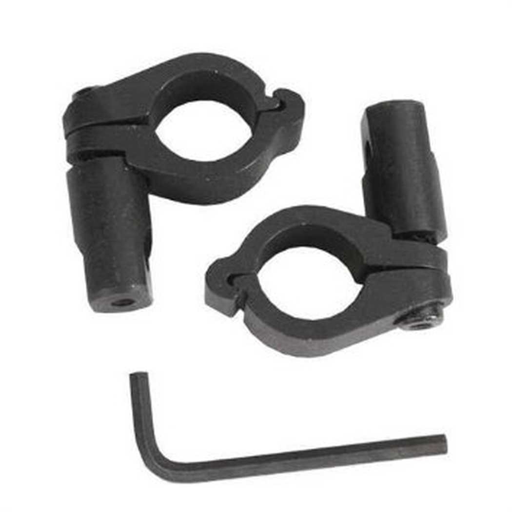 Slipstreamer Windshield Handlebar Mounting Clamp Hardware Kit, 1Inch