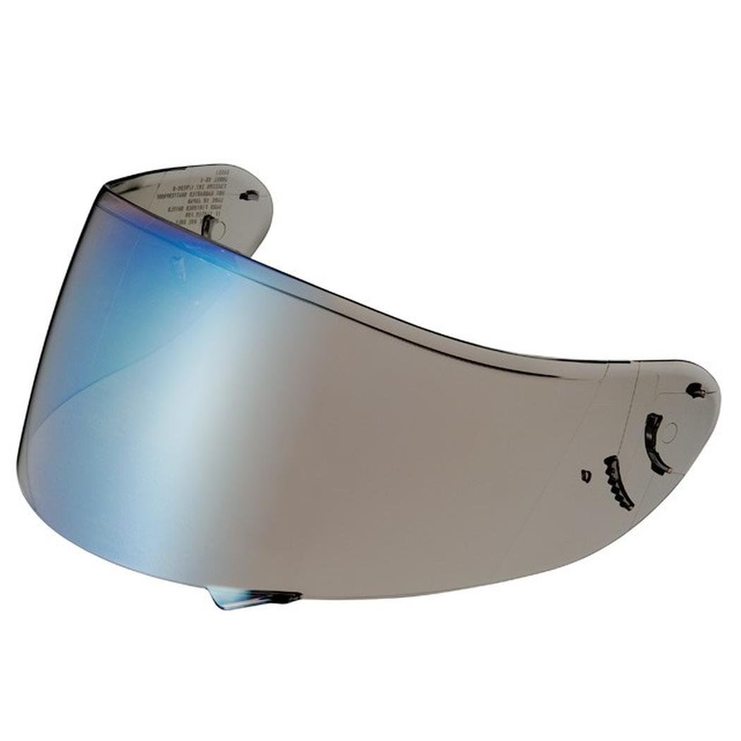 shoei rf 1200 blue mirror visor