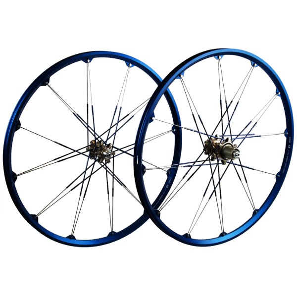 Crank Brothers Cobalt XC 26inch Mtb Wheelset Blue