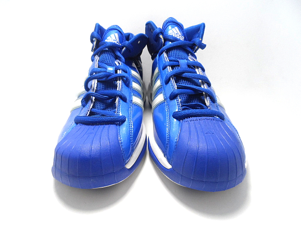 Adidas Women's Pro Model Team Color Basketball Shoe Blue/White Size 13