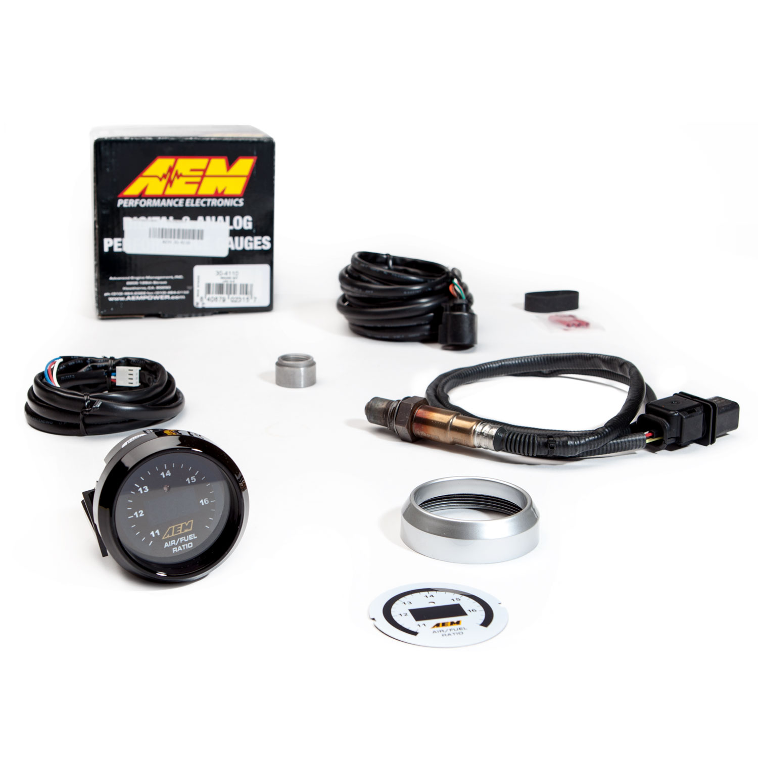 AEM 304110 Digital Wideband UEGO Gauge With Bosch LSU 4.9 eBay