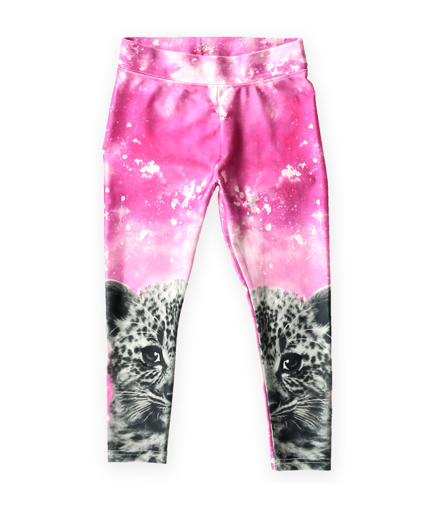 Justice Girls Photoreal Kitty Base Layer Athletic Pants | Girls ...