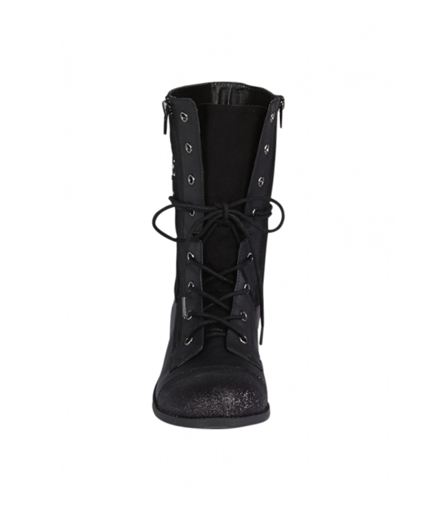 Justice Girls Rhinestone Combat Boots 613 9 eBay