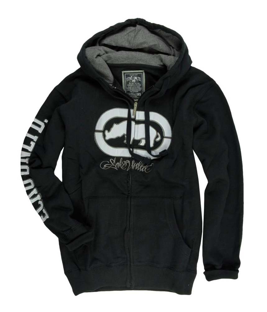 Ecko Unltd. Mens Cross Country Full Zip Hoodie Sweatshirt eBay