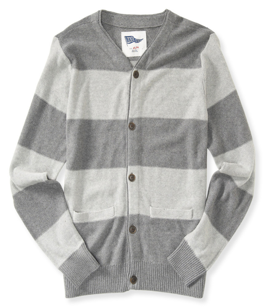 Aeropostale Mens Varsity Cardigan Sweater eBay